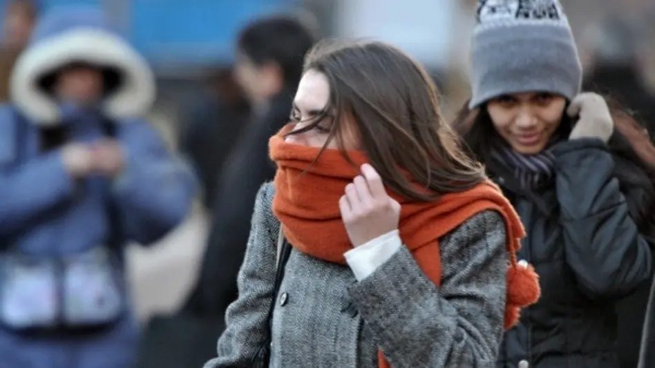 La temperatura no superará los 9 grados este jueves