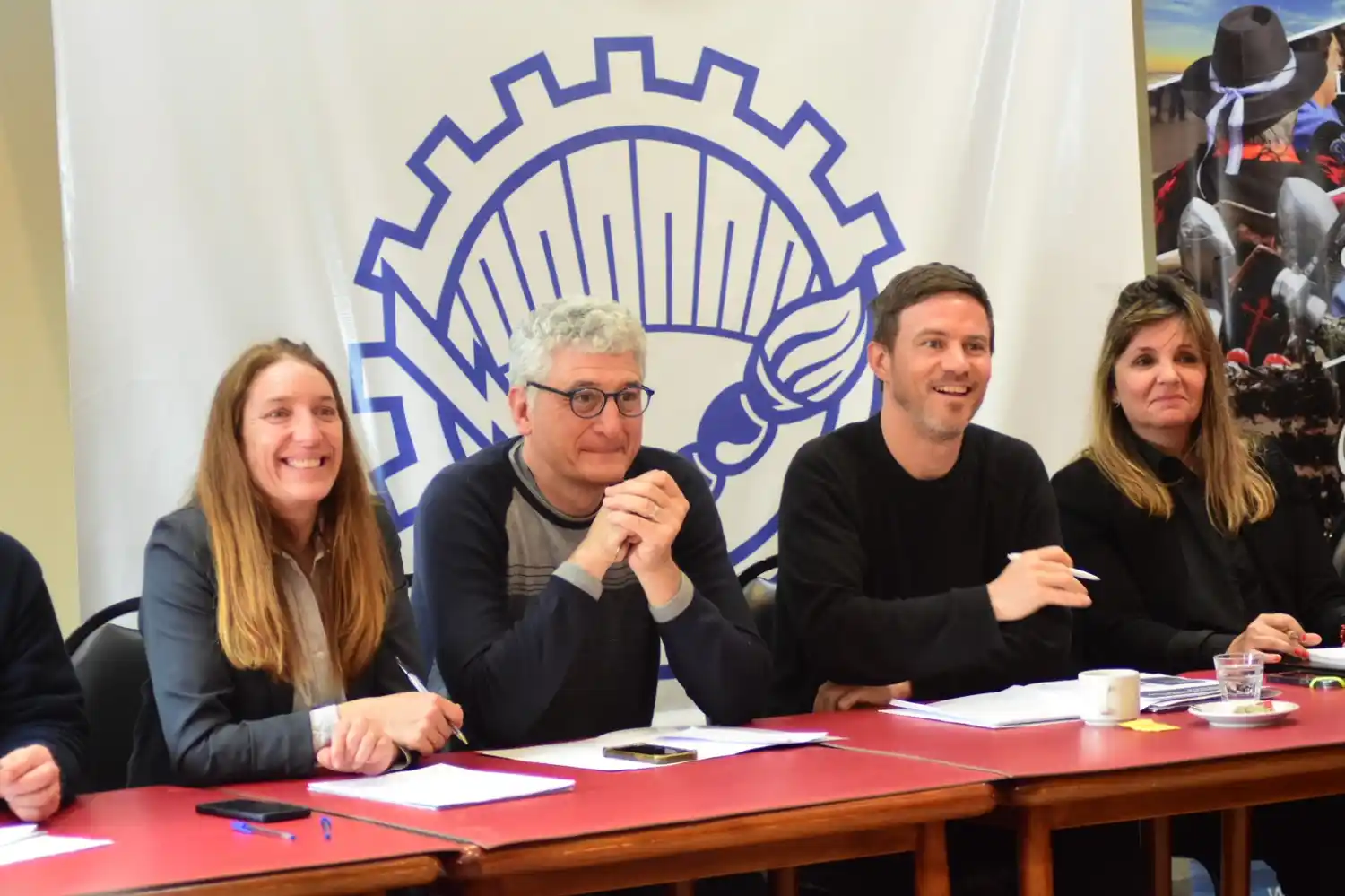 Barrera con Augusto Costa