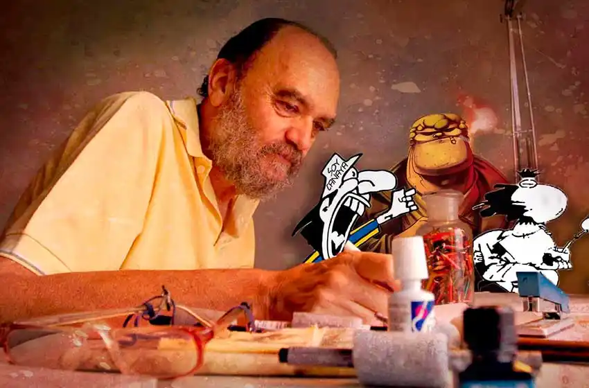 Se emitirá la ficcion "Fontanarrosa, lo que se dice un ídolo" a 13 años de su muerte