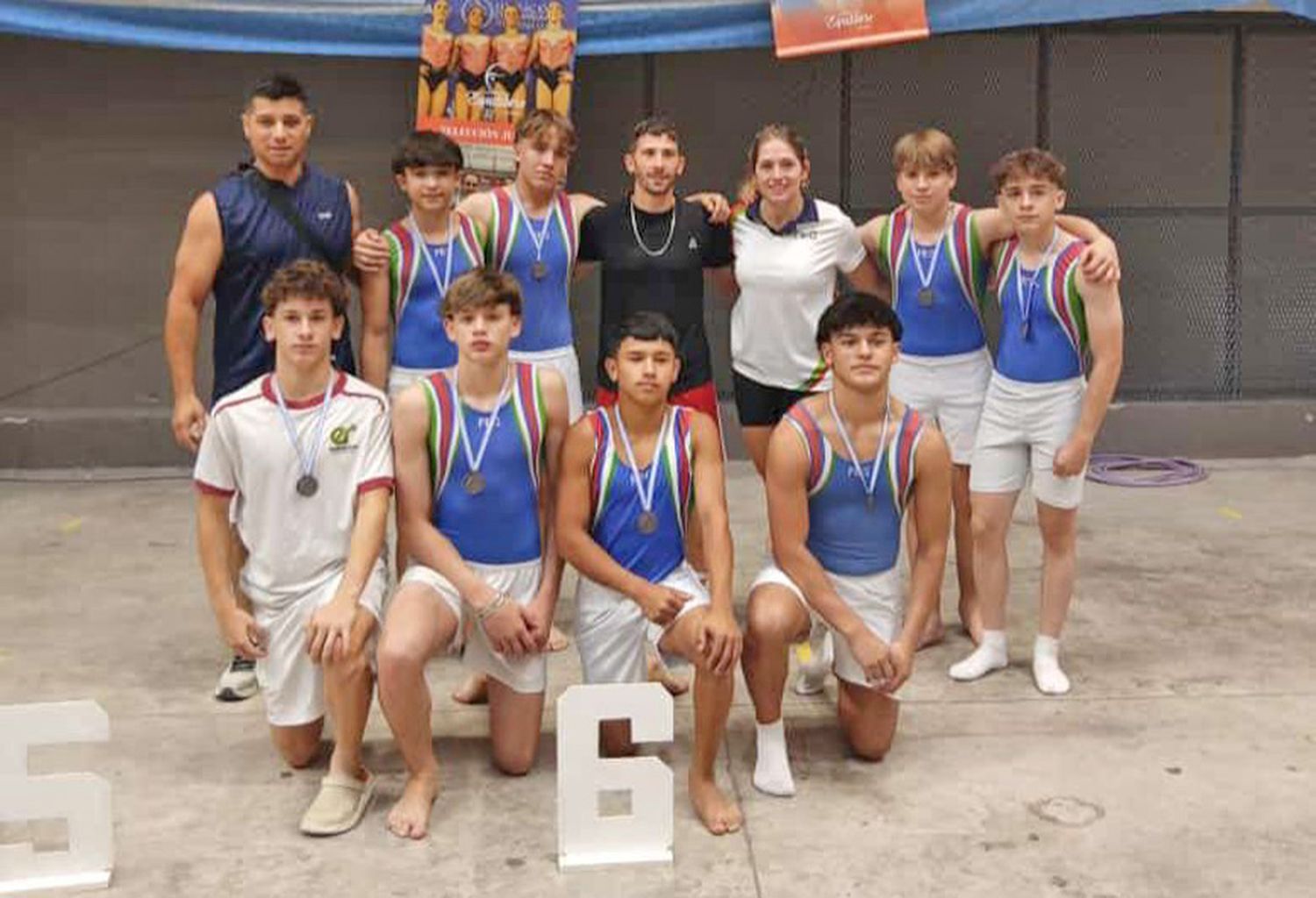 Gualeguaychuenses representaron a Entre Ríos en el Torneo Nacional de Gimnasia Deportiva