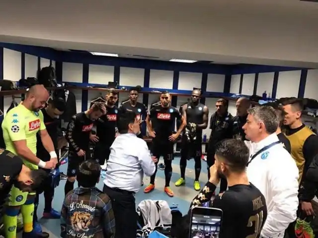 Pese al aliento de Maradona, Napoli perdió ante Real Madrid