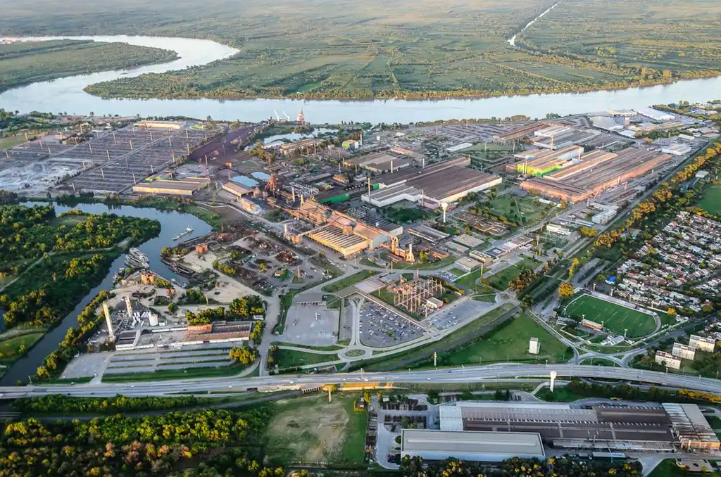 Cersósimo trabajaba en la planta de Tenaris Siderca desde hace 14 años. Foto: La Noticia 1.