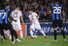 PSG debutó con un empate
decepcionante en Bélgica