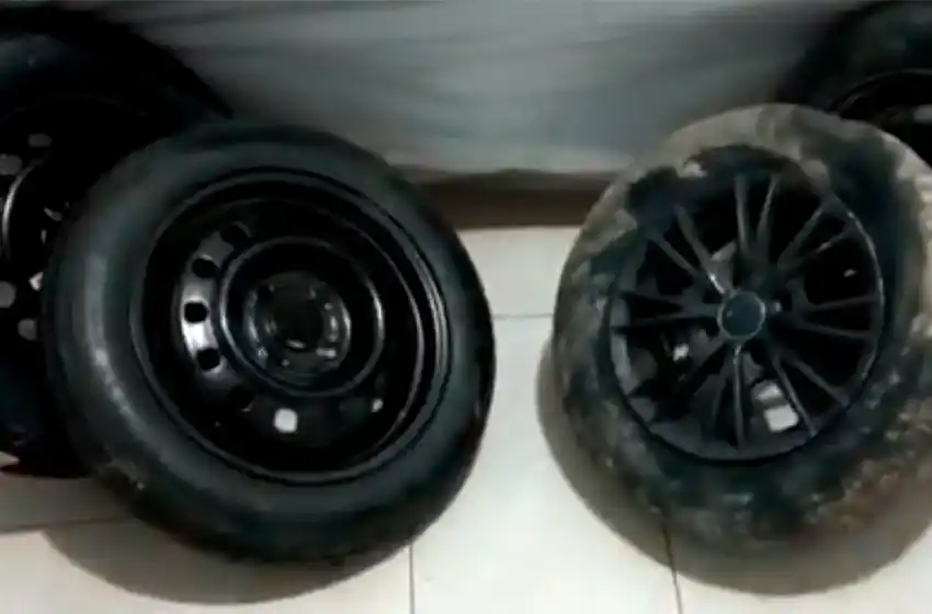 Atrapan a un hombre especializado en robar ruedas y cricket