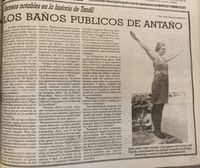Los baños públicos de antaño