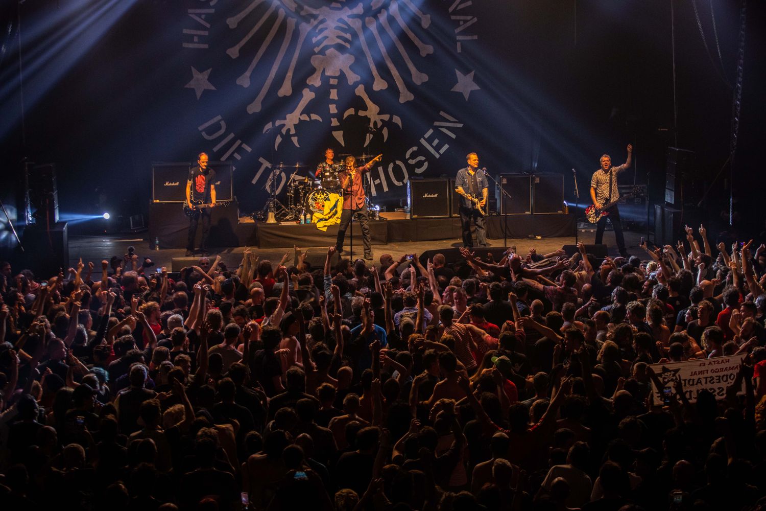 Noche histórica en Tandil: Die Toten Hosen, de Alemania a las sierras