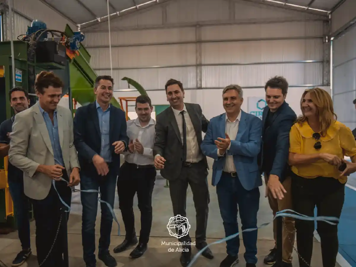 Alicia inauguró el Centro Integral de Residuos Sólidos Urbanos