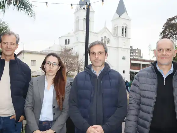 Michel y Bahl encabezaron una jornada de fuerte contenido político, educativo y social en Concordia