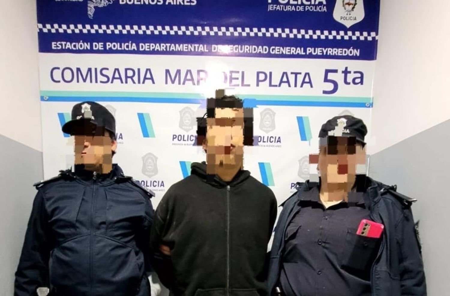 Prófugo con frondosos antecedentes, atrapado por golpear a su madre