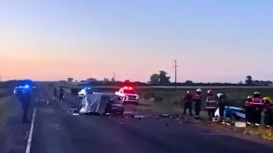 Choque fatal en Entre Ríos. Foto: Agencia NA/Redes.