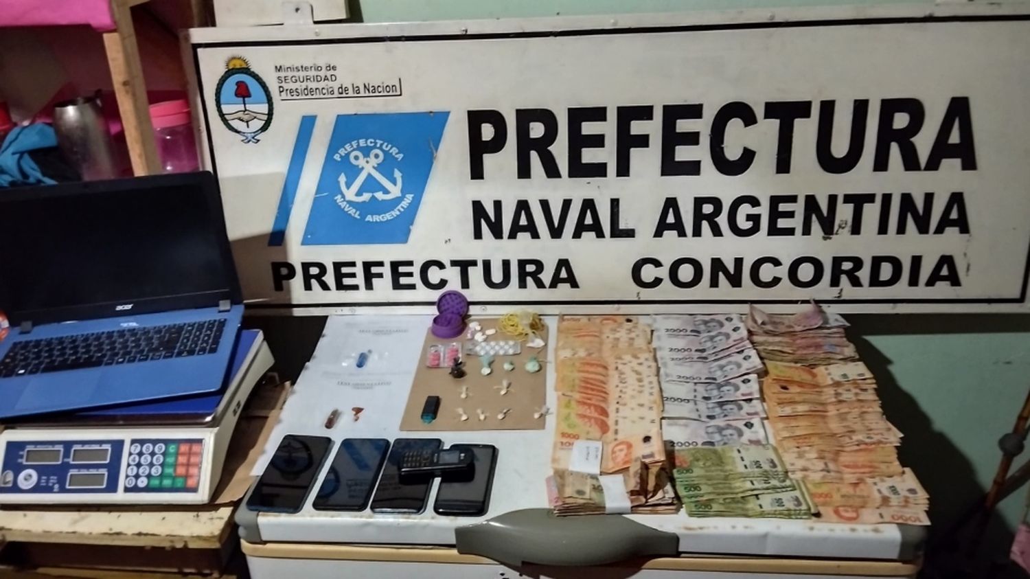 Prefectura secuestró cocaína y marihuana: hay un detenido