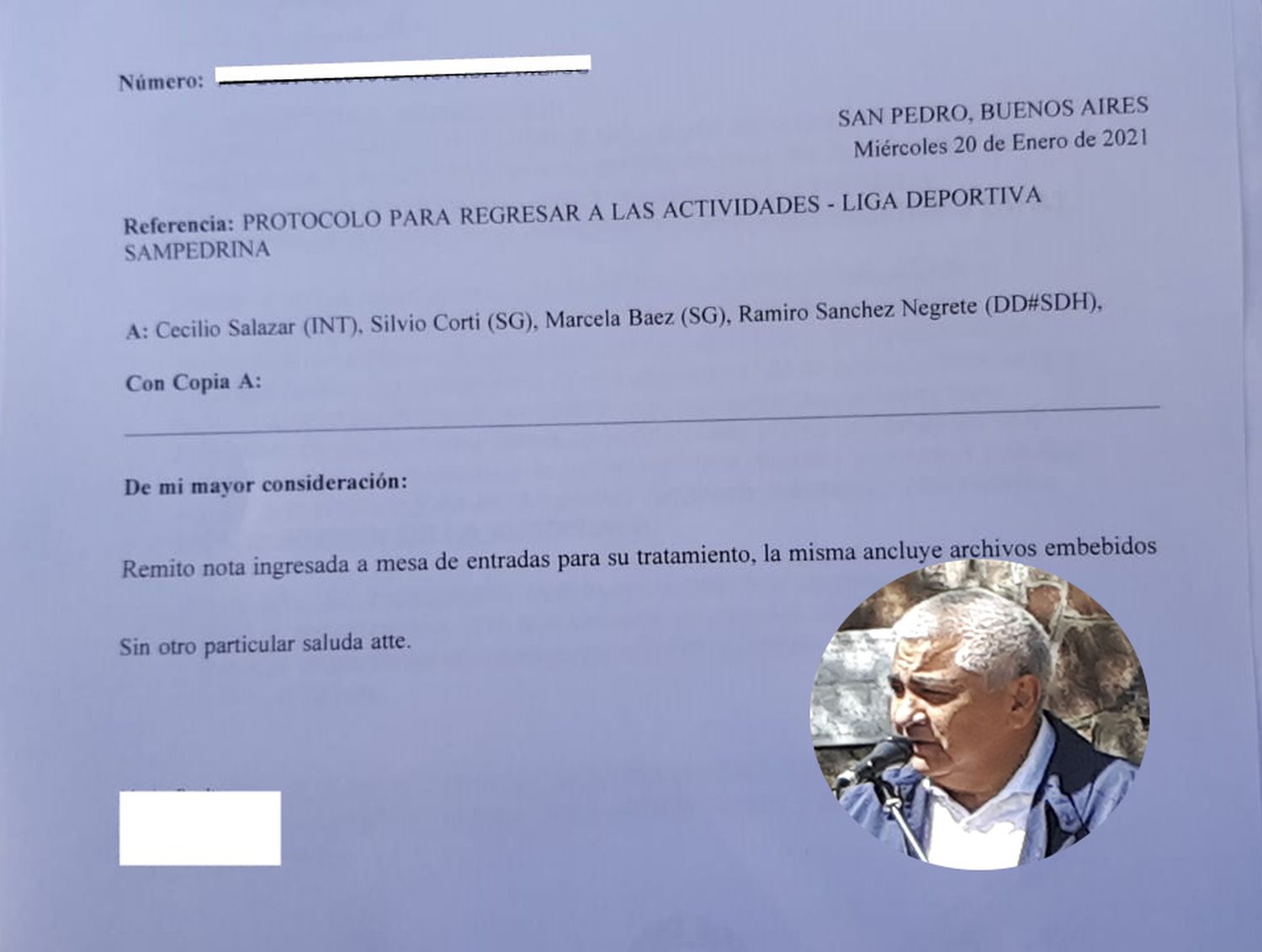 El Municipio recibió el pedido de la LDS para iniciar sus torneos con público: qué dijo Cecilio Salazar