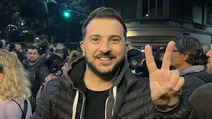 Diego Brancatelli se enojó con Los Palmeras por el video viral junto a Javier Milei: “Chau, nunca más”