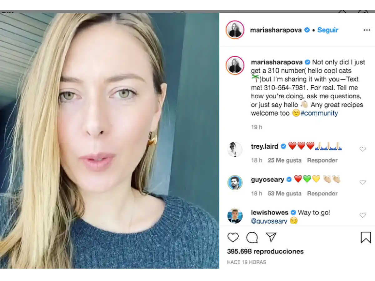 Hablá con Sharapova