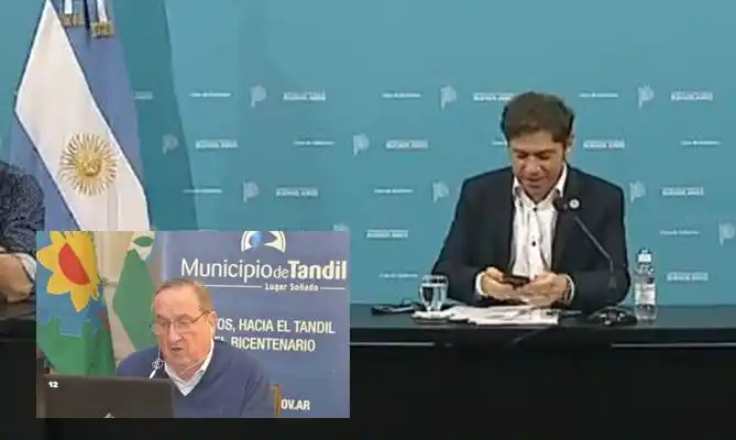 "No es fácil el chiquito": La reacción de Kicillof a la opinión sobre él del intendente de Tandil