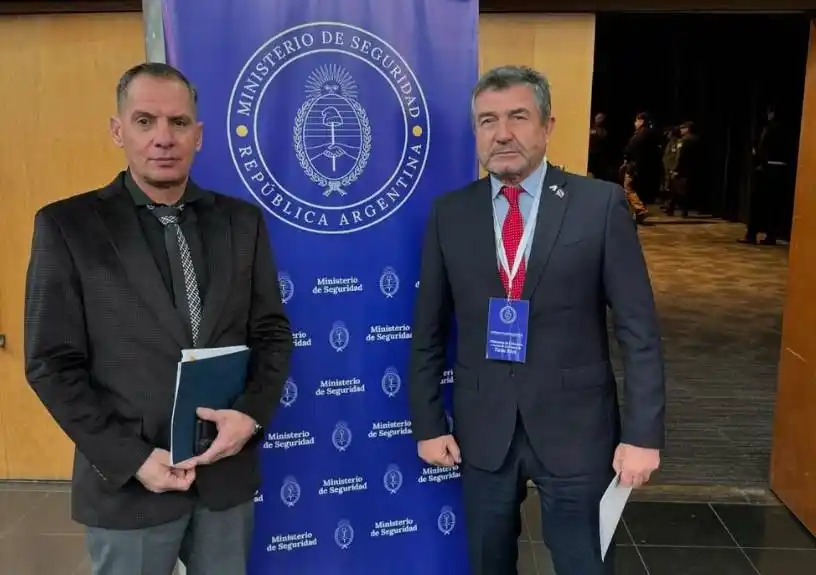 Roncaglia y el jefe de la policía de Entre Ríos participaron de la II Reunión Nacional del Consejo de Seguridad Interior