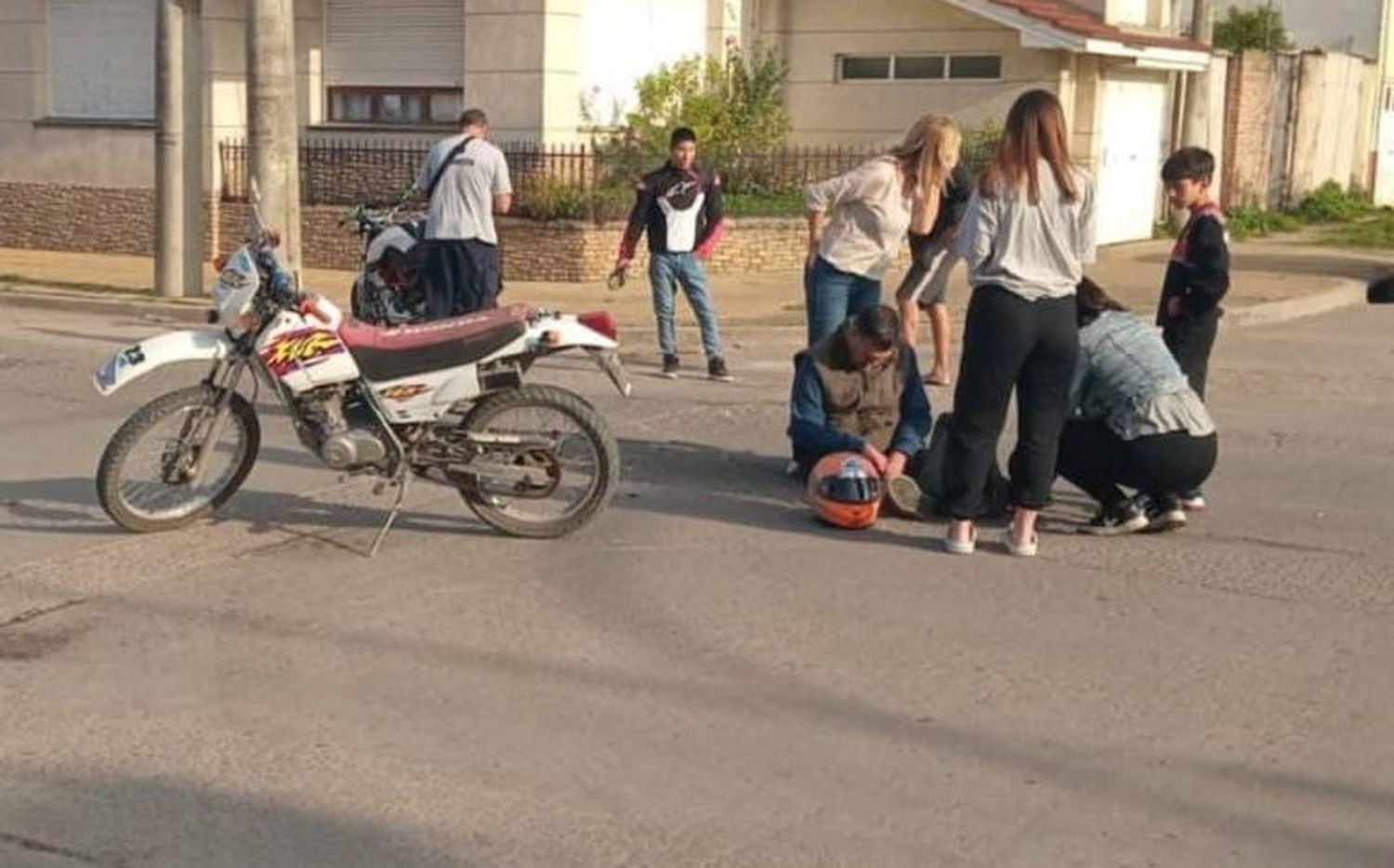 Colisión entre motocicletas dejó el saldo de un herido