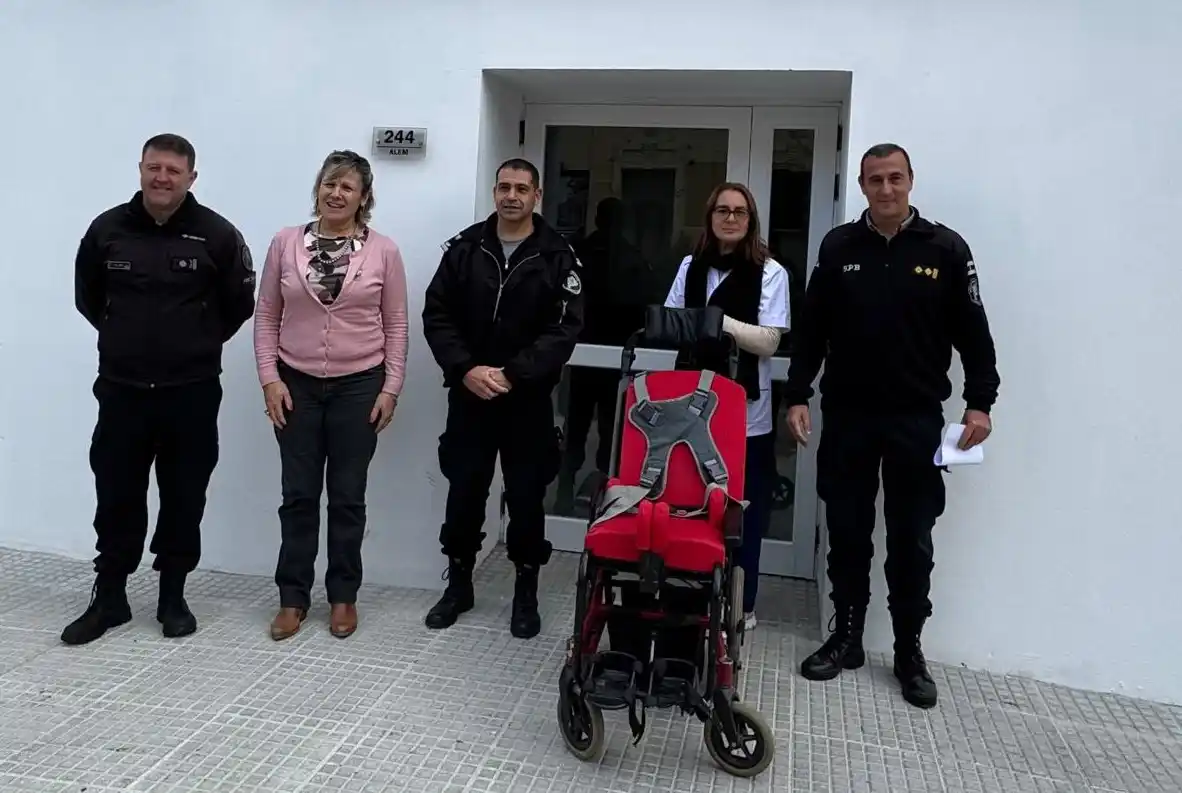 La silla fue a beneficio de un joven de 27 años que la esperaba hacía un tiempo.