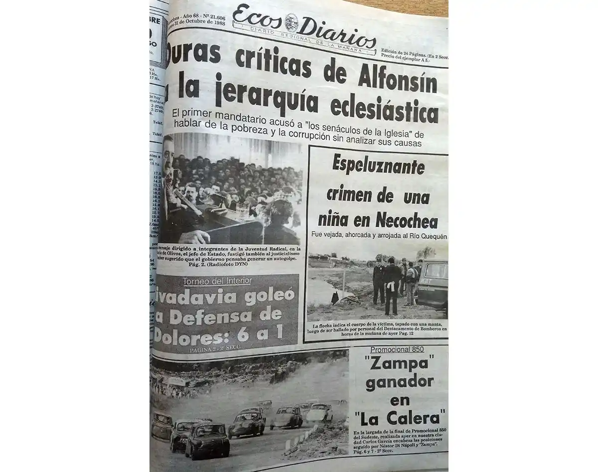 Lunes 31 de octubre de 1988