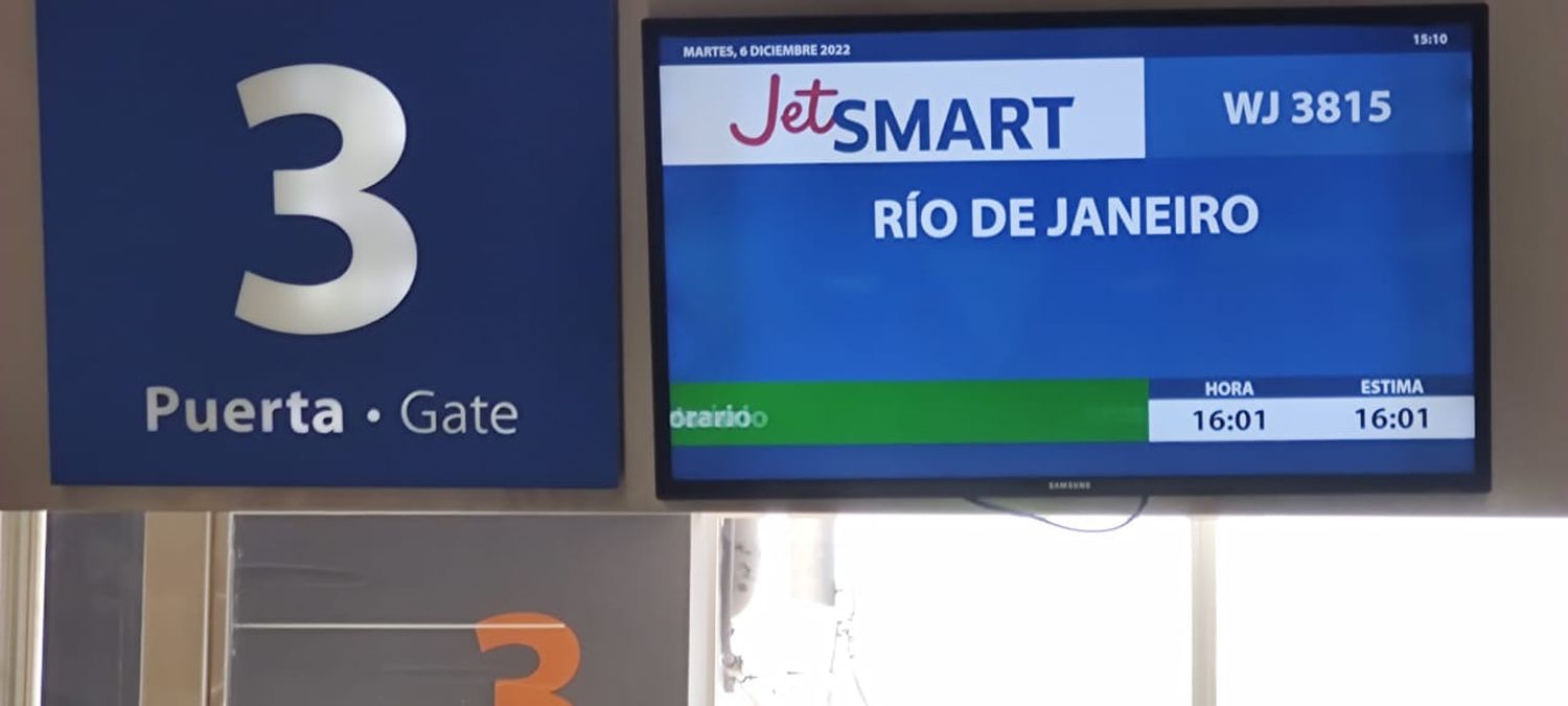 JetSMART Argentina inaugurates flights to Rio de Janeiro