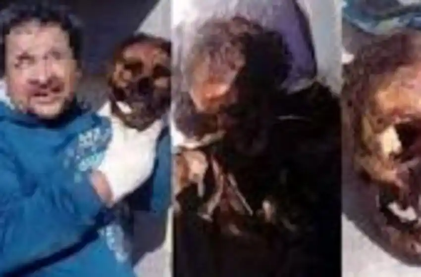 Se sacó una foto con un cráneo en el cementerio y causó indignación