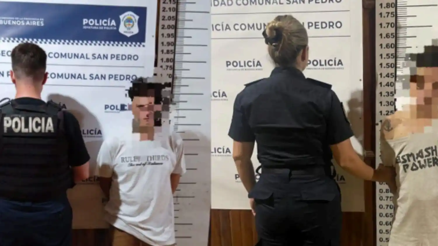 La pareja fue detenida cuando se encontraba en el interior de una vivienda ajena.