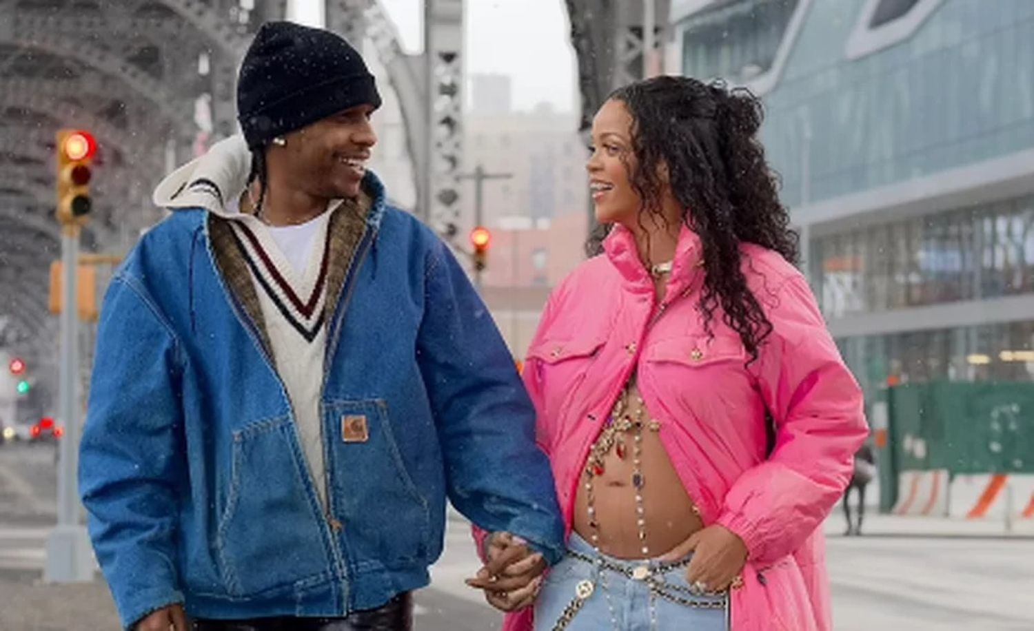 Rihanna anunció que está esperando su primer bebé con A$AP Rocky