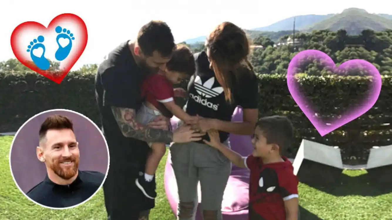 Lionel Messi y Antonela Roccuzzo tendrán…¡otro varón!