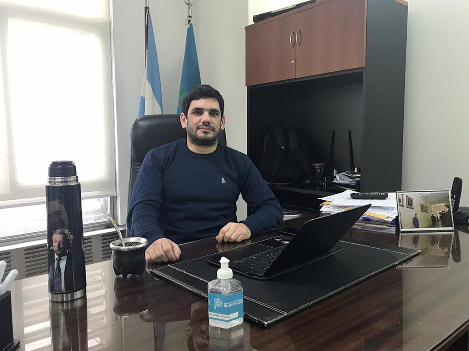 Kicillof ratificó en su cargo al titular de IOMA, Homero Giles