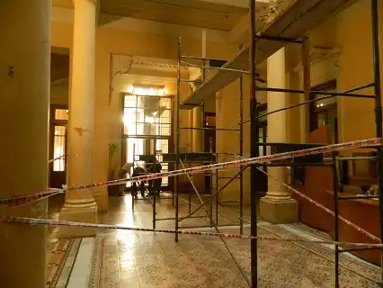 Continúa la restauración del Palacio Municipal