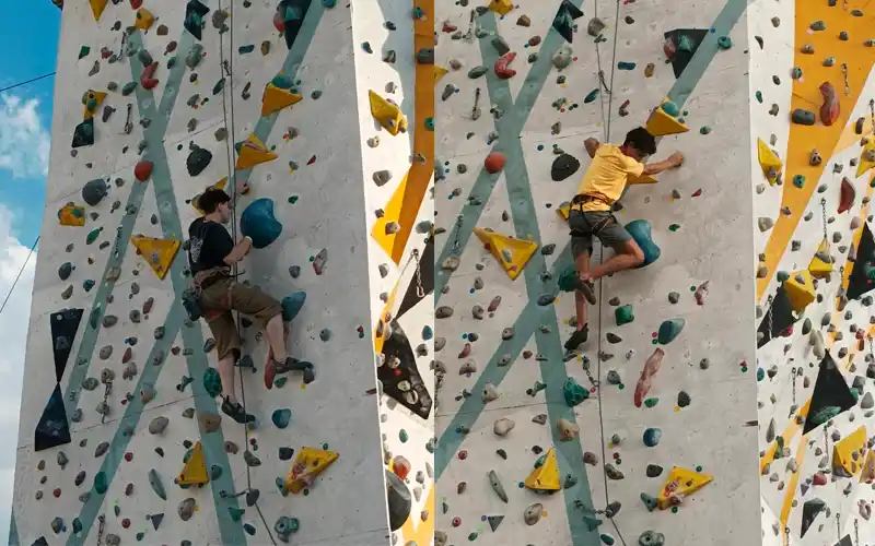 Escaladores sampedrinos en Ramos Mejía
