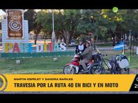 Tandilenses siguen su travesía por la Ruta 40