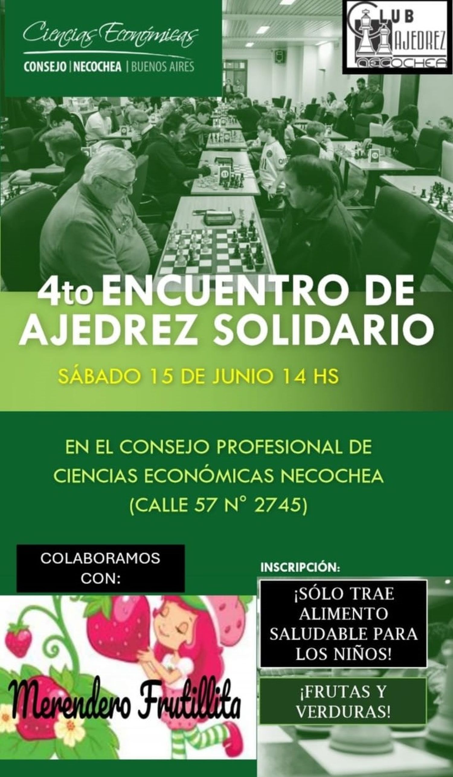 Cuarto encuentro de ajedrez solidario