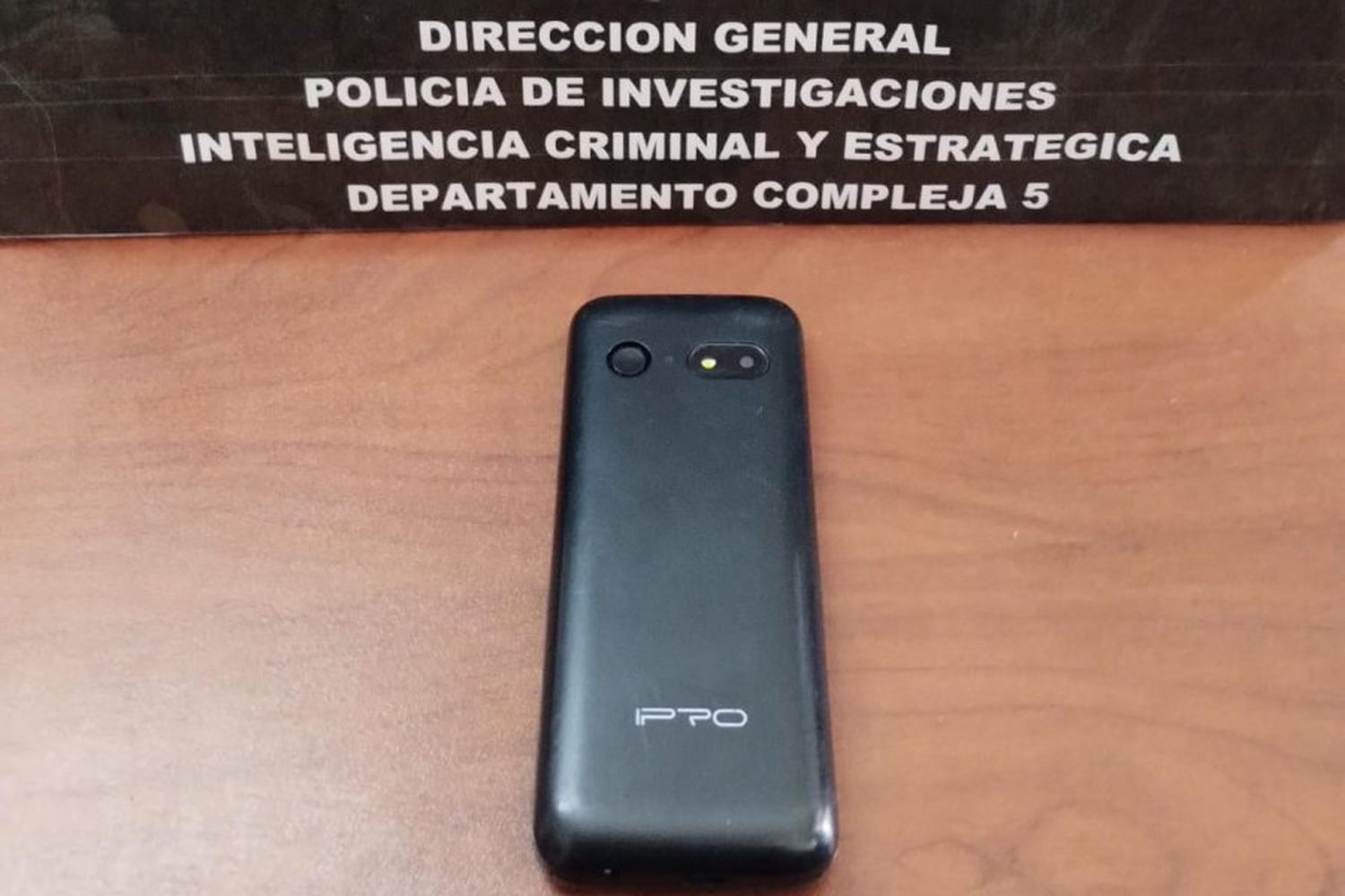 Se recuperó un teléfono que había sido sustraído en el mes de junio