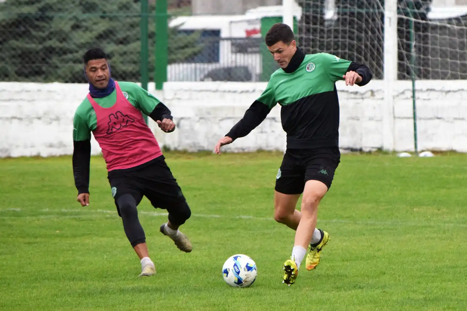 El "Dragón" durante la última práctica en Mar del Plata (FOTO: Prensa Kimberley)