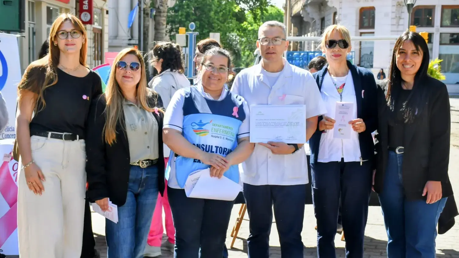 La municipalidad y el Hospital Masvernat realizaron una jornada de prevención sobre el cáncer de mama