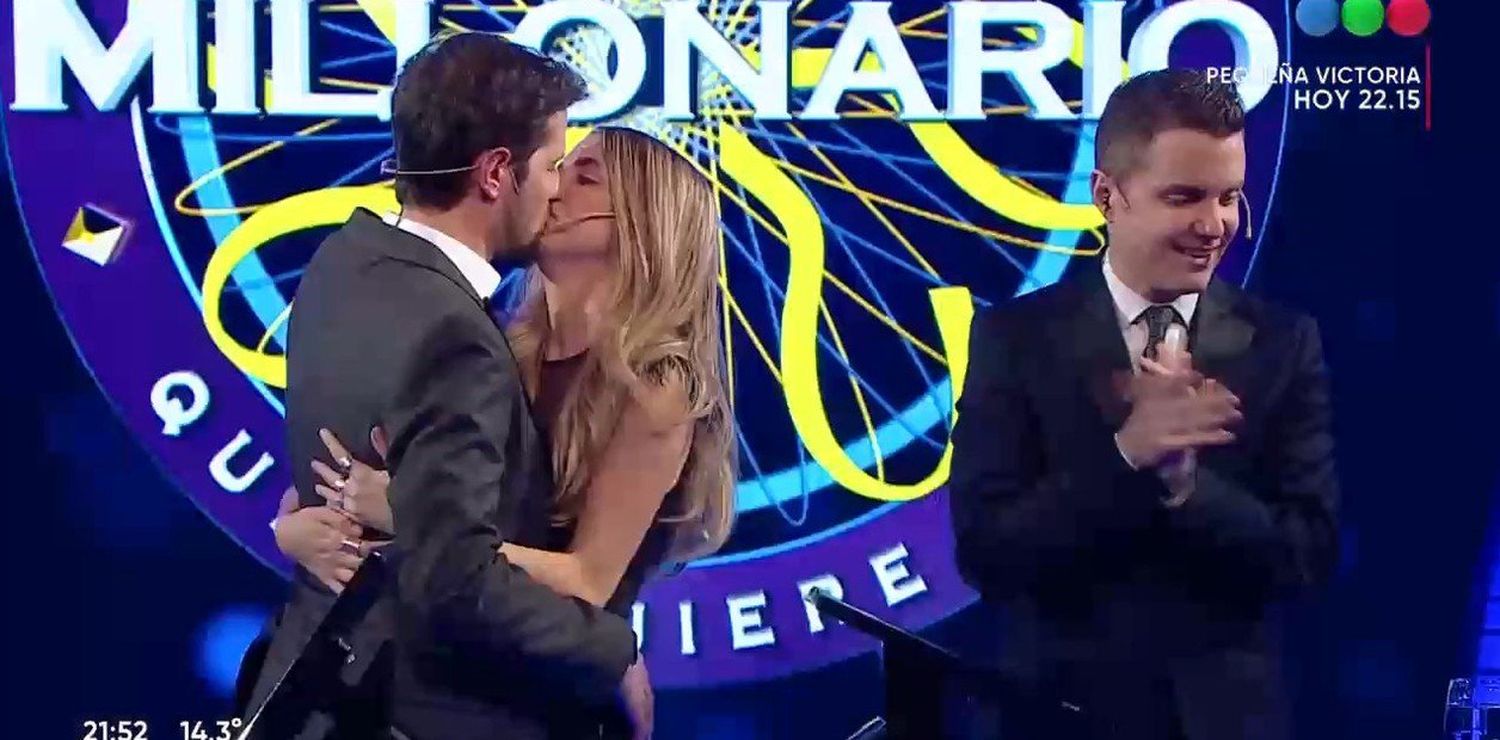Mauro Giallombardo le pidió casamiento a su novia en "¿Quién quiere ser millonario?"