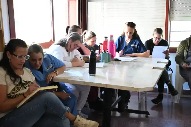 Nueva capacitación en la Residencia Municipal de Larga Estadía