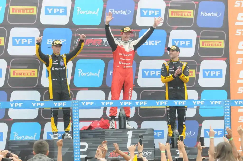 Pernía fue segundo y es el líder del campeonato