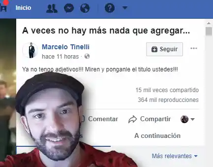 «Estoy emocionado», dijo Juan Etchegoyen