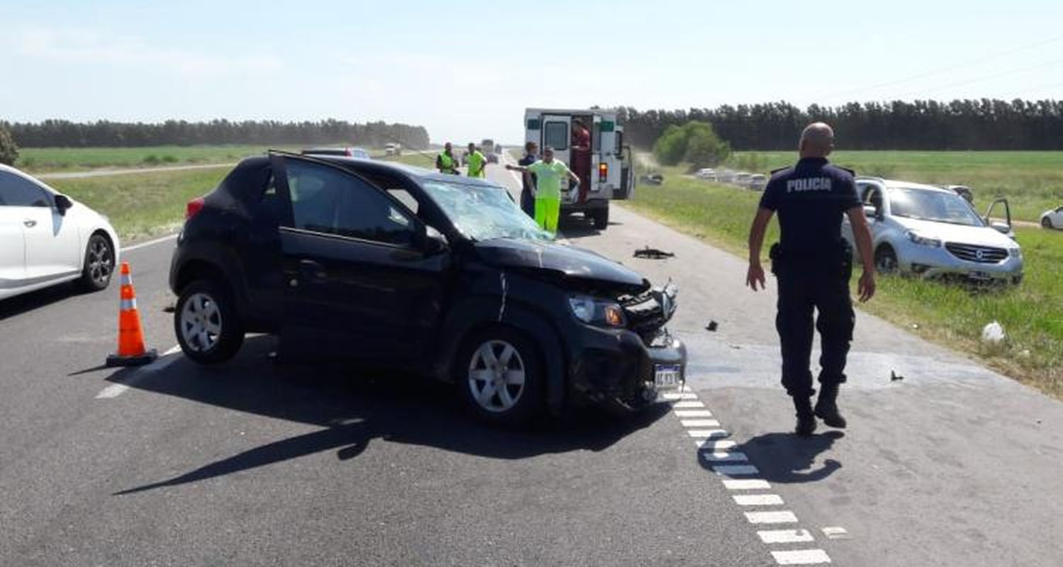 Accidente en ruta 9: Todos los integrantes de la familia están fuera de peligro