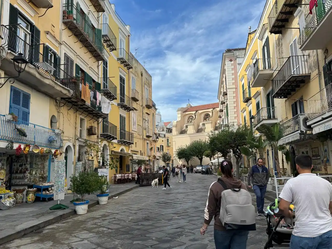 El centro de Ischia-