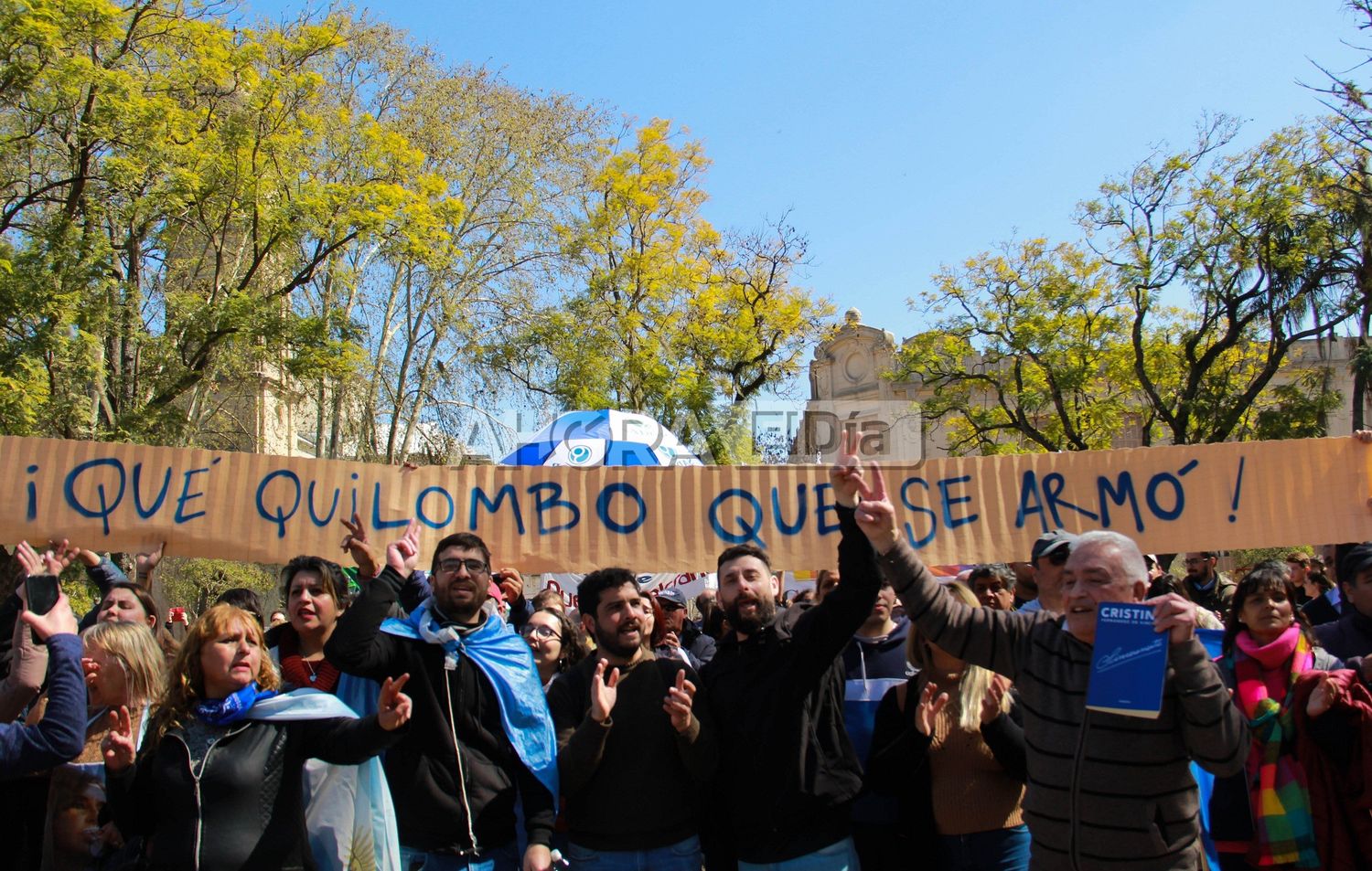 ¡Qué quilombo se armó!