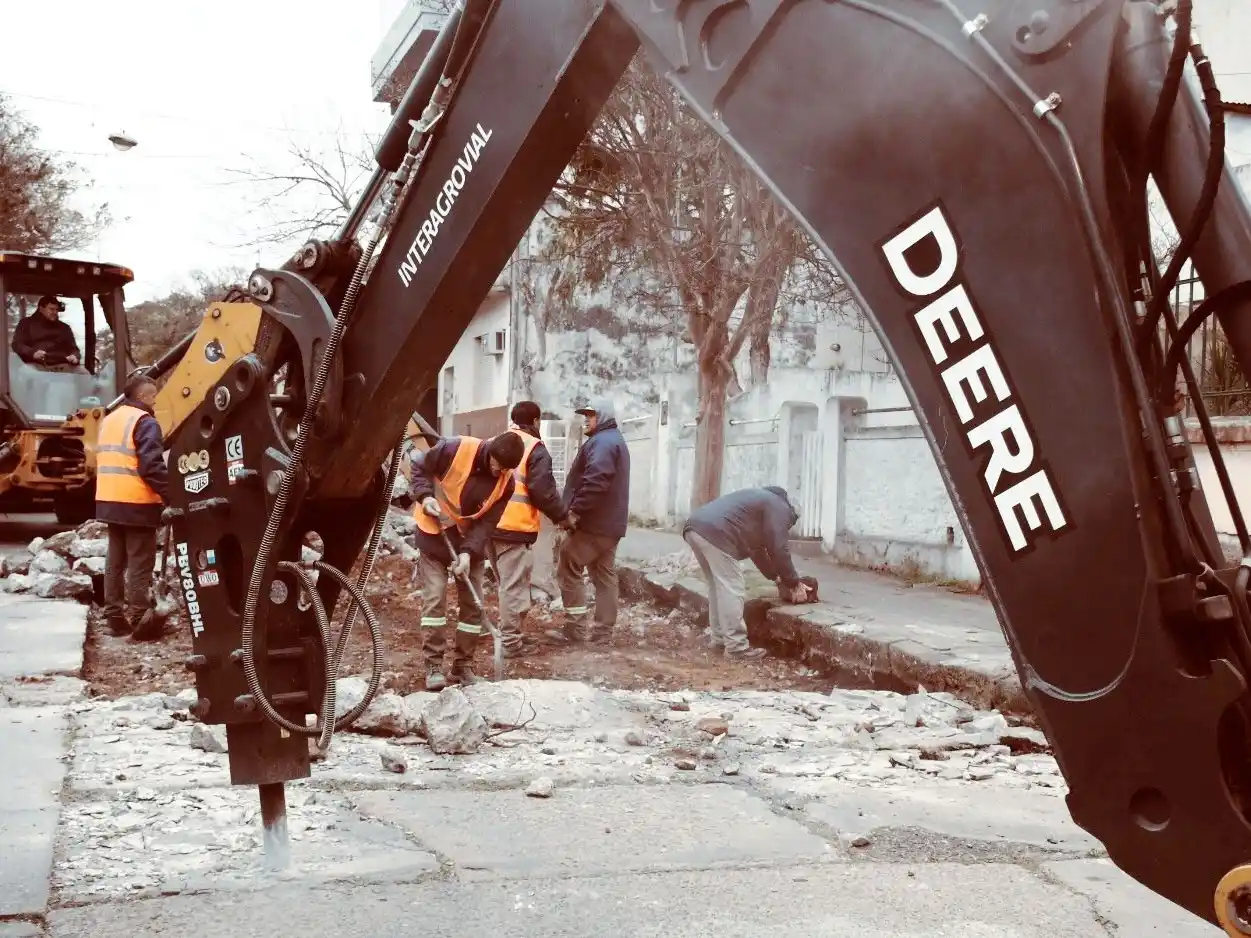 Programa de arreglo y bacheo de calles