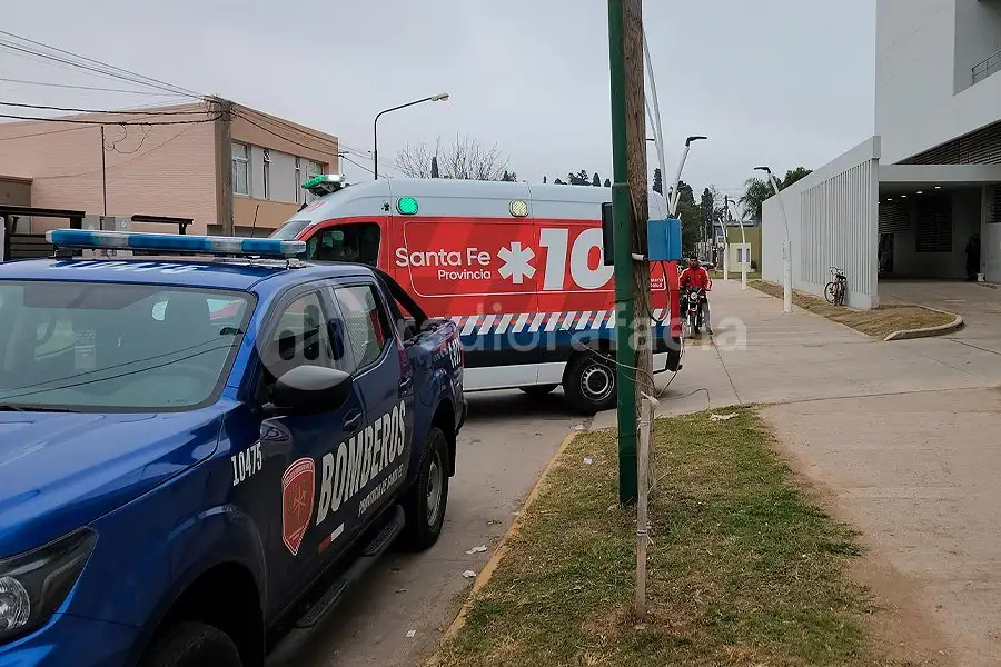 En una primera instancia, los tres hermanitos fueron trasladados a Pediatría del hospital Dr. Jaime Ferré de Rafaela