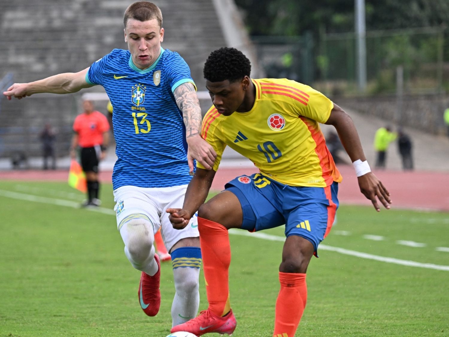 Brasil superó a Colombia