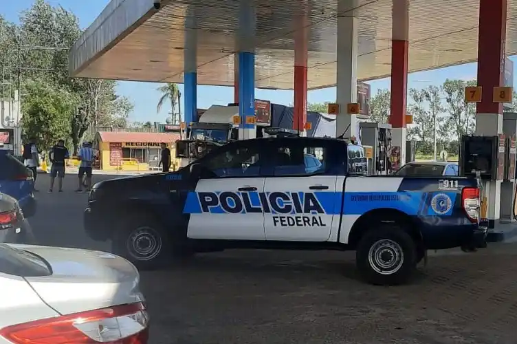 La Policía Federal estuvo a cargo del procedimiento.