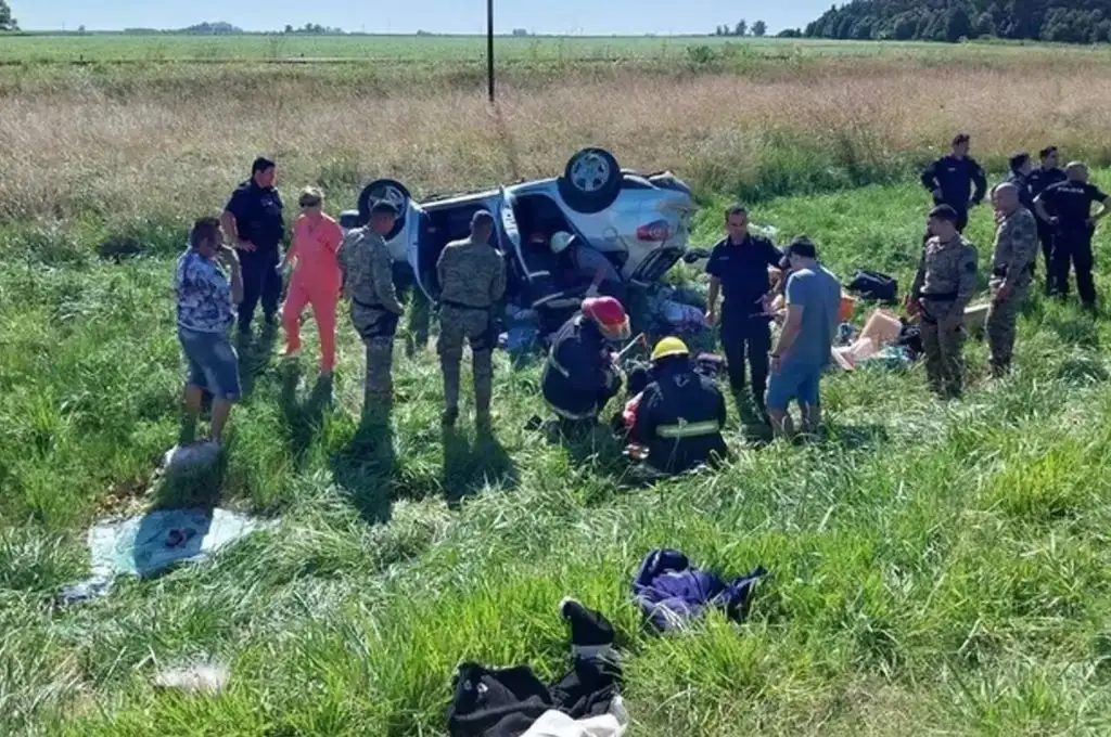 Trágico vuelco