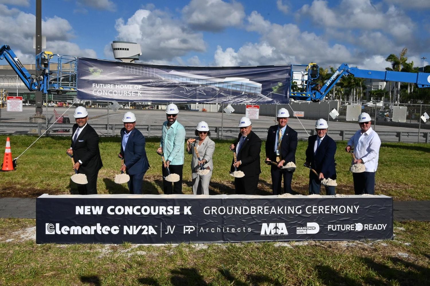 El aeropuerto de Miami inicia histórica construcción del Concourse K
