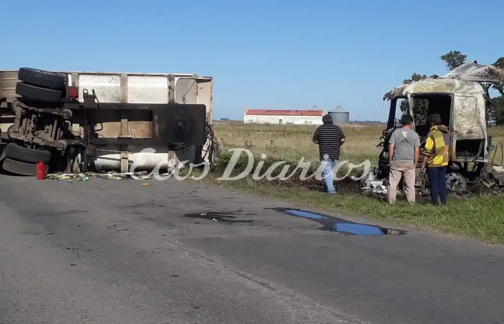 Accidente en ruta 227